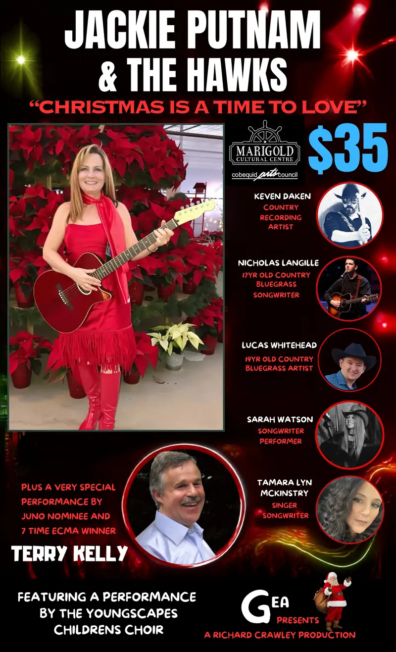 Jackie Putnam & The Hawks at Marigold Cultural Centre