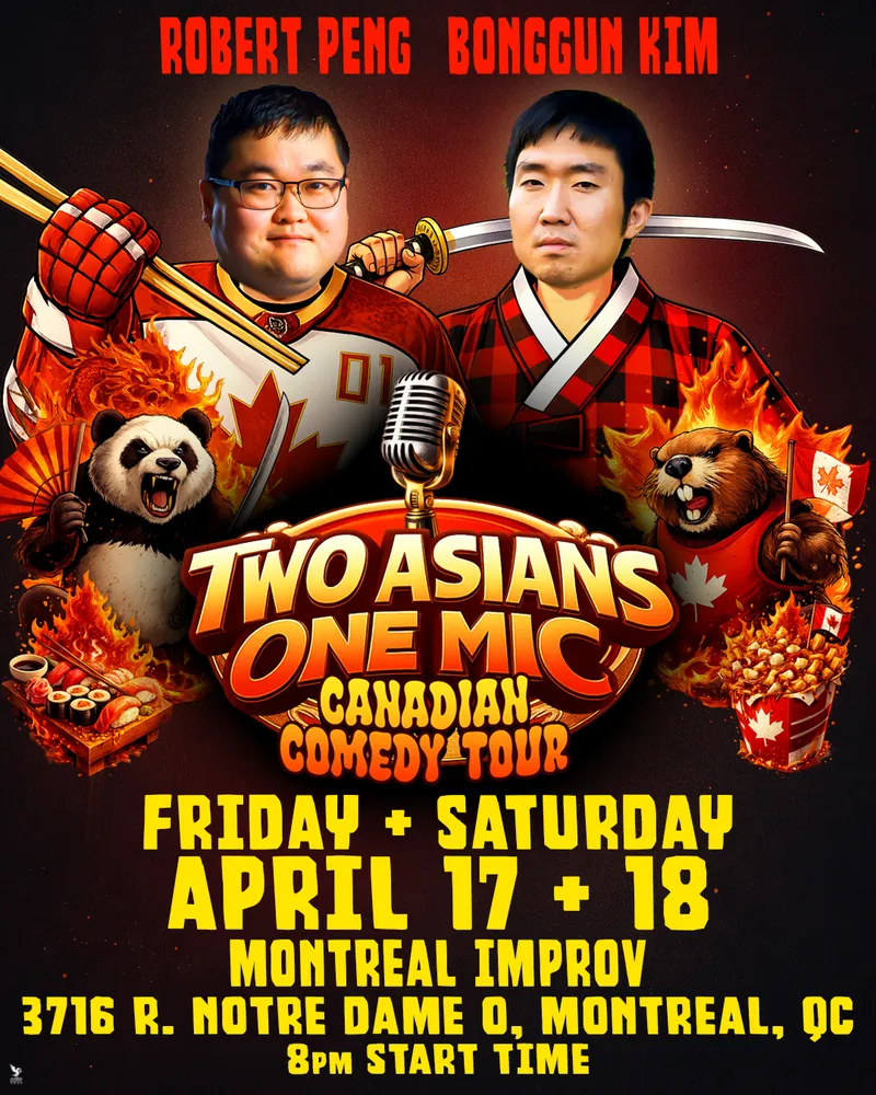 Two Asian One Mic Standup Comedy Tour Comes to Montreal