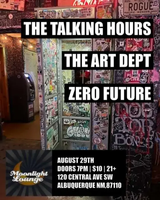 The Talking Hours * The Art Dept. * Zero Future at The Historic El Rey Theater