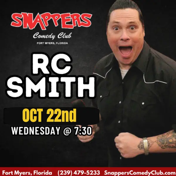 RC Smith à Snapper's Comedy Club