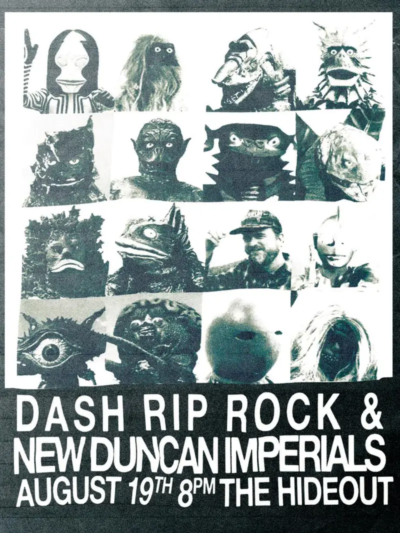 Dash Rip Rock & New Duncan Imperials at The Hideout