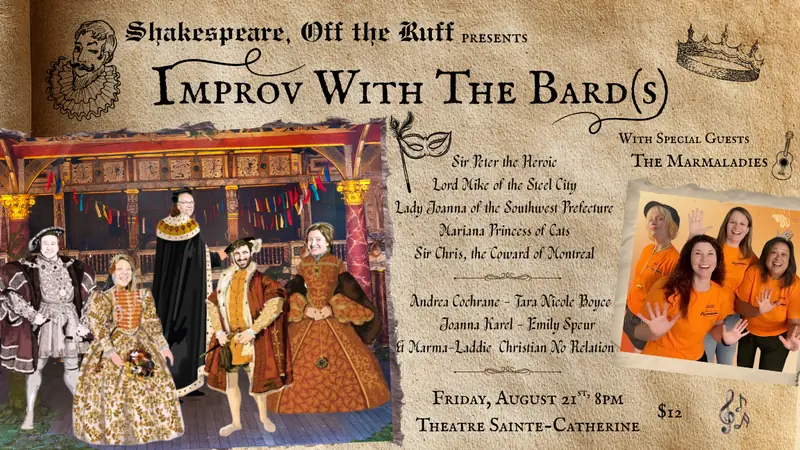 Improv at Théâtre Sainte-Catherine