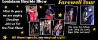 Louisiana Hayride Farewell Show ›After 16 years of touring, the time has come for the Louisiana Hayride Show to say goodbye. à Arden Theatre
