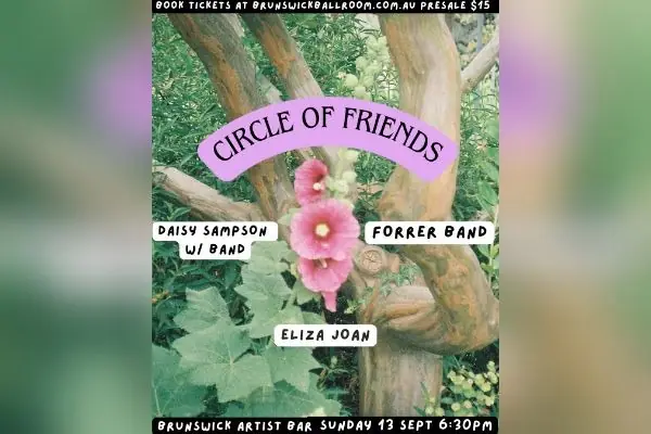 CIRCLE OF FRIENDS at Brunswick Artists' Bar