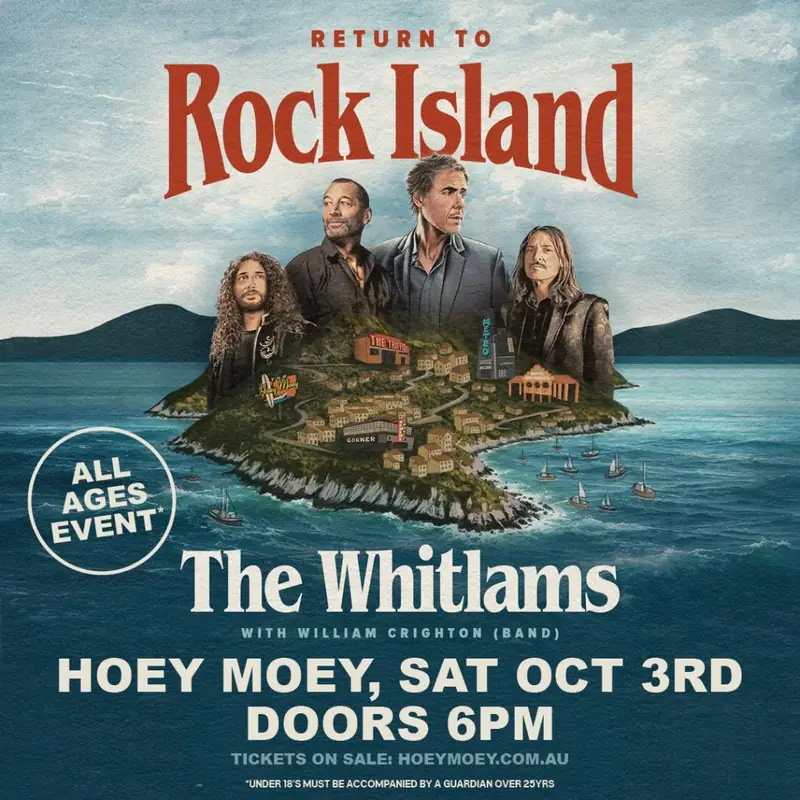 THE WHITLAMS LIVE AT THE HOEY! at The Hoey Moey