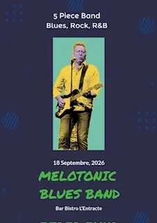 Melo Tonic Blues Band at Bar Bistro L'Entracte