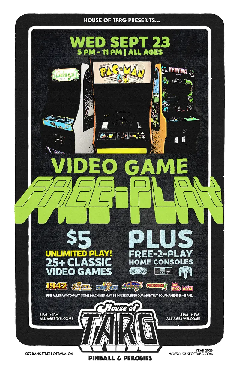 $5 Video Game FREE-PLAY