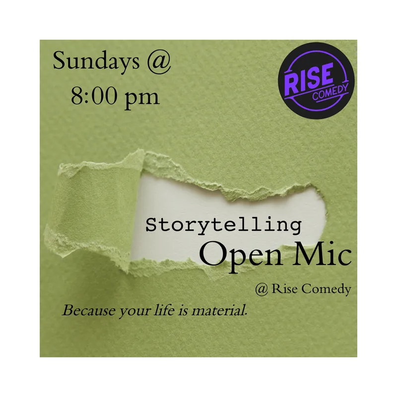 Anecdotal Open Mic at Rise Comedy