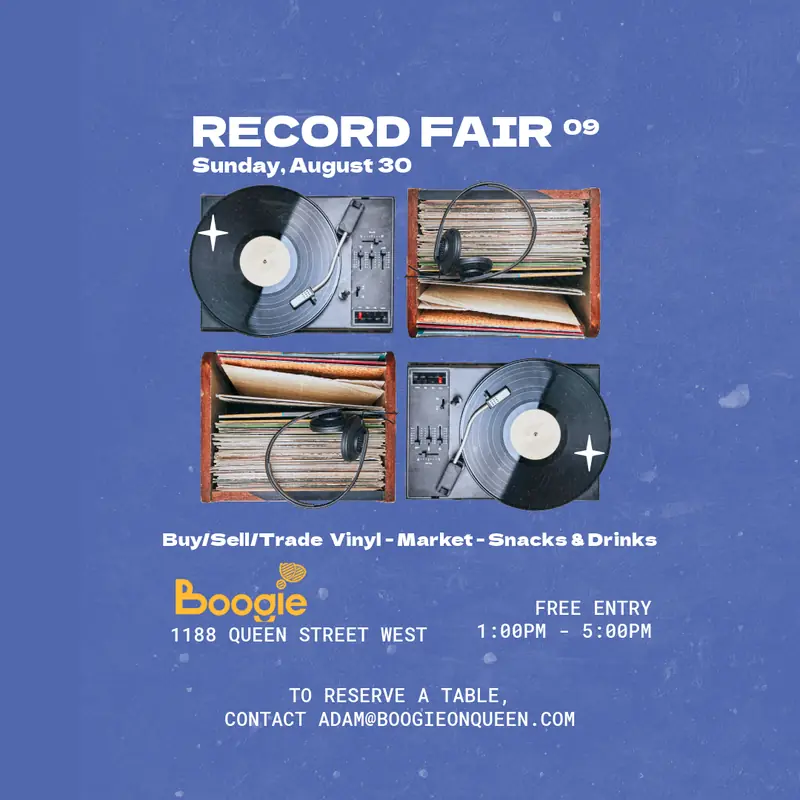 Record Fair at Boogie