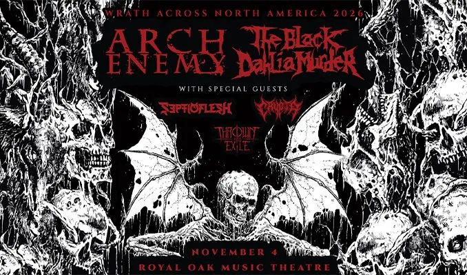 Arch Enemy & The Black Dahlia Murder à Royal Oak Music Theatre