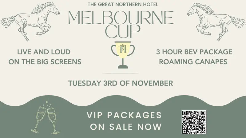 Melbourne Cup en Great Northern Hotel Newcastle