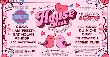 Twisted Cherry x Deeper Grooves: A Valentine’s Two-Room Experience