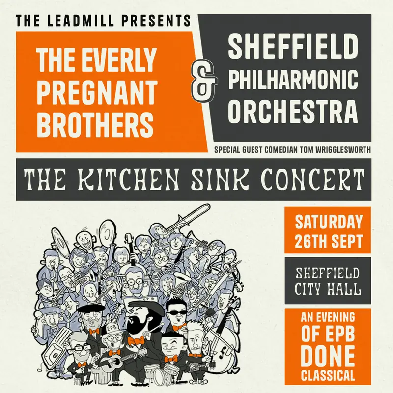 The Everly Pregnant Brothers & Sheffield Philharmonic Orchestra (City Hall)