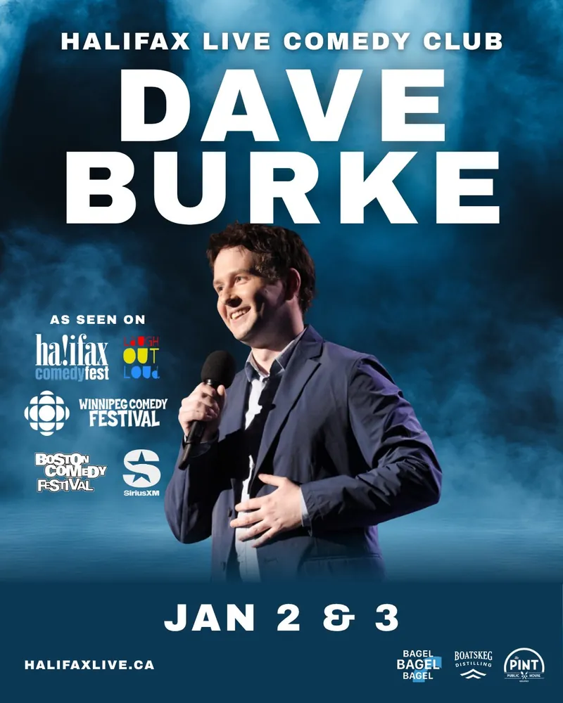 DAVE BURKE en Halifax Live Comedy Club