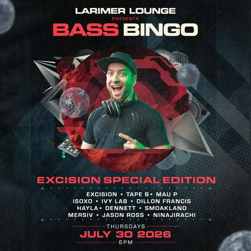 BASS BINGO- special EXCISION edition!