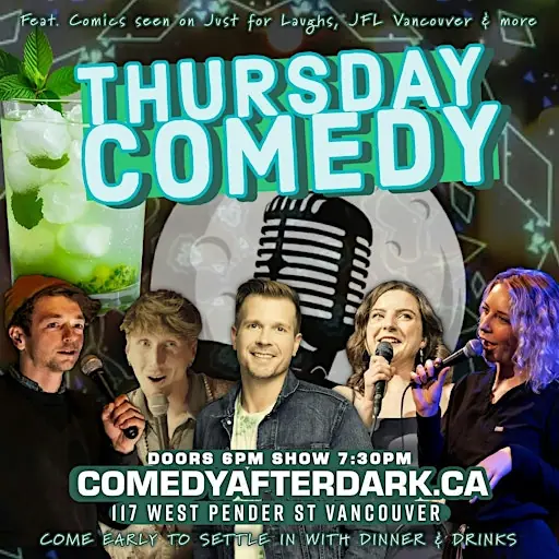 Thursday Night Stand Up Comedy @ Comedy After Dark