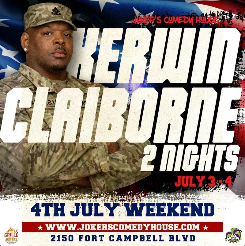 Kerwin Claiborne Live at Joker’s Comedy House! (Friday Show) à Joker’s Comedy House