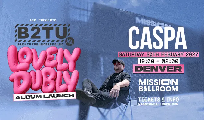 Caspa B2TU XL (Back To The Underground) en Mission Ballroom