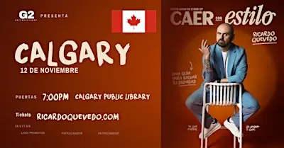 Ricardo Quevedo - CAER con estilo en Calgary at Calgary Public Library - Central