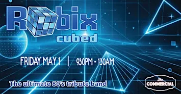 RUBIX CUBED at The Commercial - Blues On Whyte