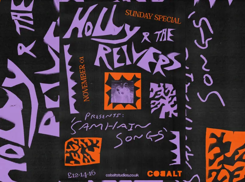 Holly & The Reivers at Cobalt Studios