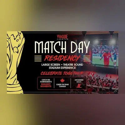 World Cup Live at Vogue: Canada vs Morocco