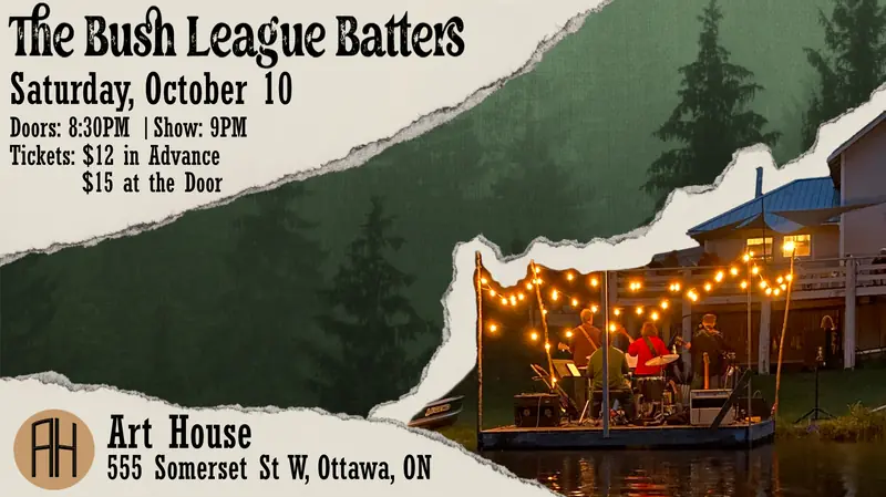 The Bush League Batters en Art House Cafe