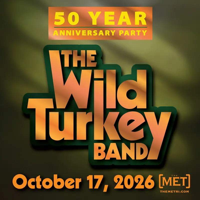 THE WILD TURKEY BAND 50th ANNIVERSARY PARTY at The Met