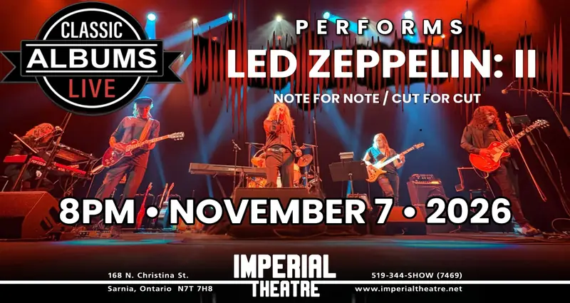 Classic Albums Live à Imperial Theatre Sarnia