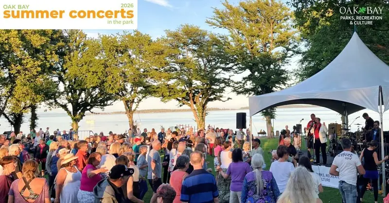 Oak Bay Summer Concerts in the Park at Willows Beach, Esplanade