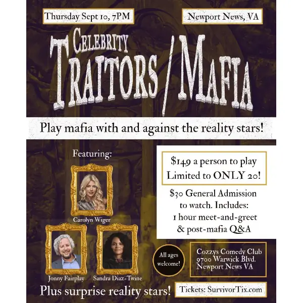 Celebrity Traitors / Mafia Show