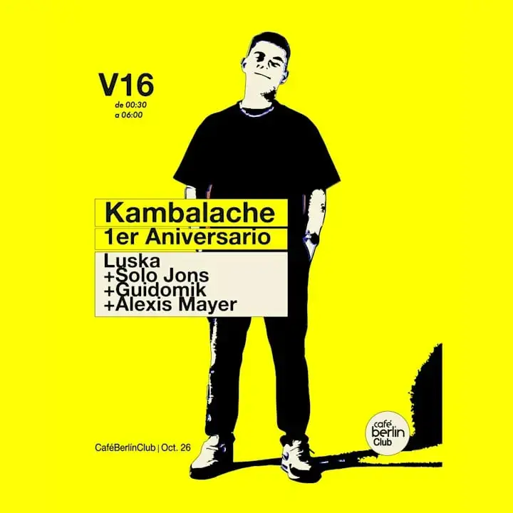 Kambalache 1º Aniversario · Luska en Café Berlín
