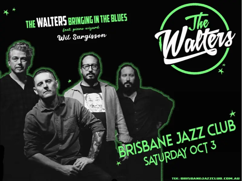 The Walters Bringing in the Blues at Brisbane Jazz Club
