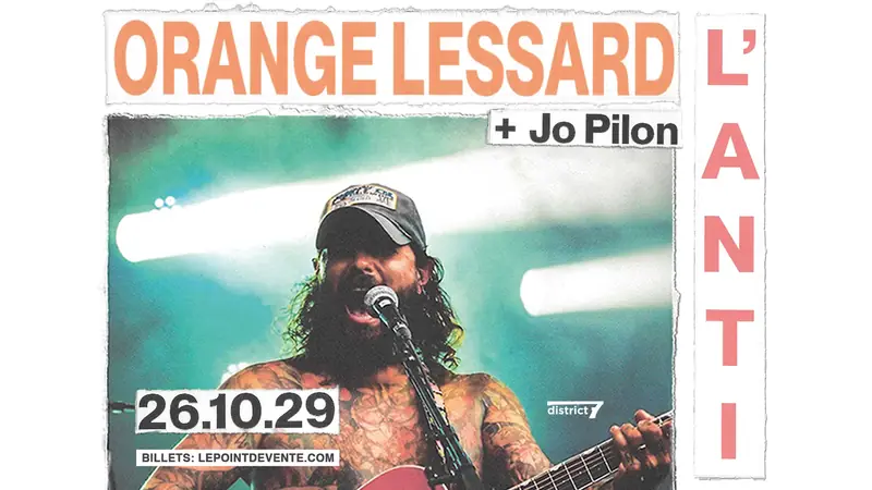 Orange Lessard avec Jo Pilon à L'Anti Bar & Spectacles