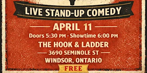 The Hook & Ladder Presents: Fire House Comedy at 3690 Seminole St