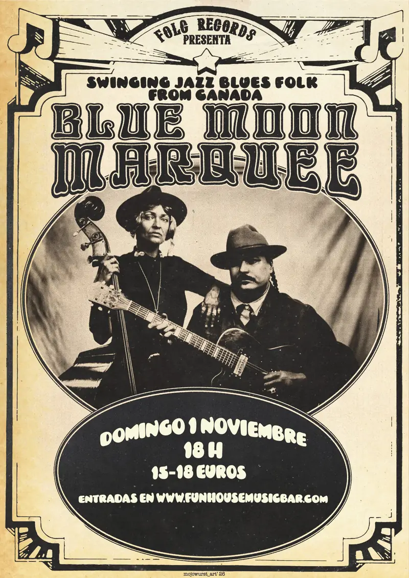 Blue Moon Marquee à The Old Church Concert Hall