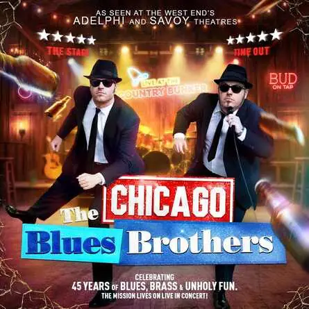 Chicago Blues Brothers à Harlow Playhouse