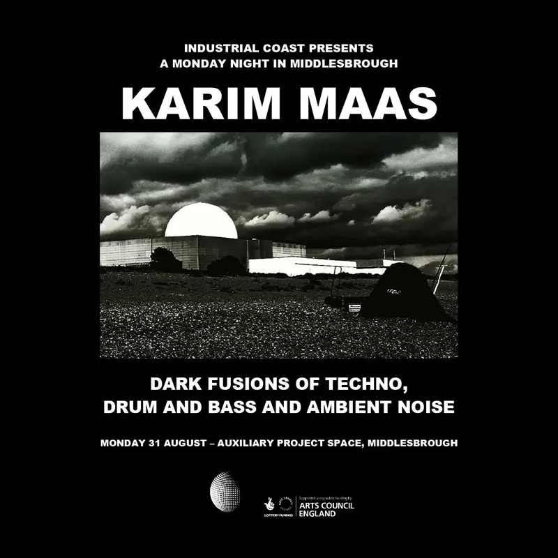 INDUSTRIAL COAST PRESENTS: KARIM MAAS at The Auxiliary
