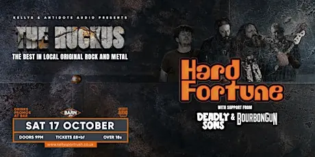 The Ruckus - Local Original Rock & Metal at Kelly's Complex