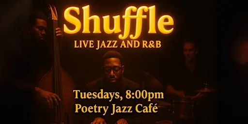 Shuffle: Live Jazz and R&B at Poetry Jazz Cafe