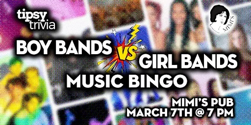 Edmonton: Mimi's Pub - Boy Bands VS Girl Bands MB