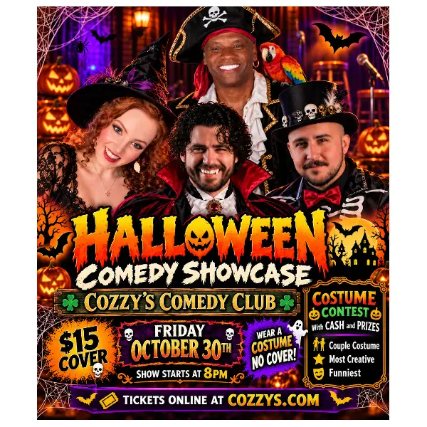 Halloween Showcase - 2026 à Cozzy's Comedy Club & Tavern