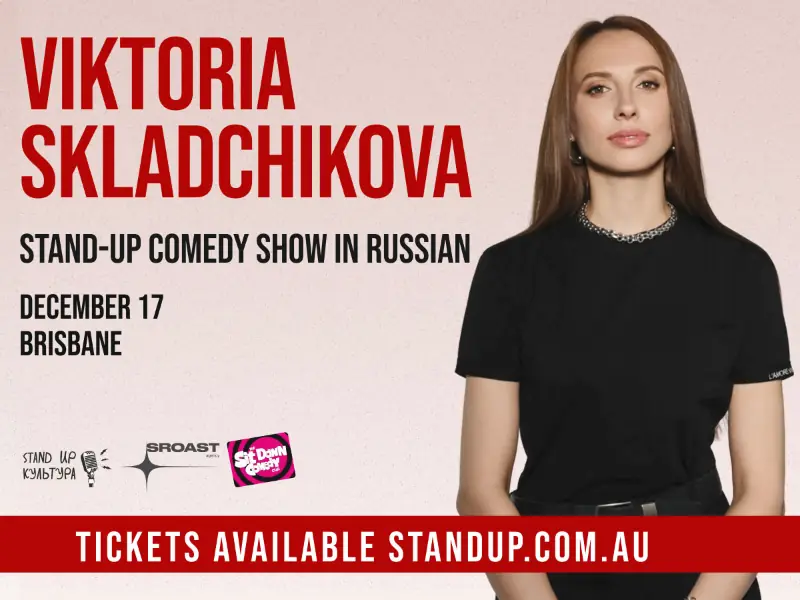 Viktoria Skladchikova at Sit Down Comedy Club