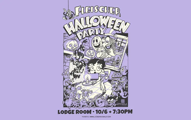 Fleischer Cartoons Halloween Party à Lodge Room