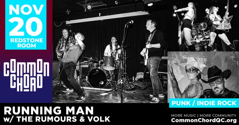 Running Man en Redstone Room at Common Chord