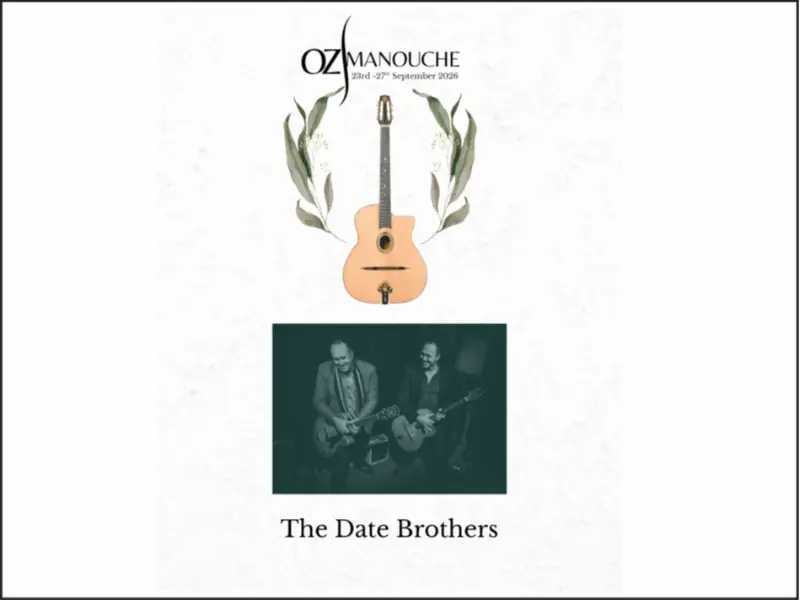 OzManouche 2026 presents The Date Brothers en Brisbane Jazz Club