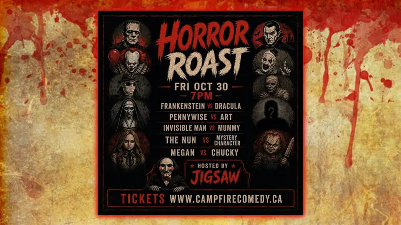 Campfire Comedy's Horror Roast en Campfire Comedy Club