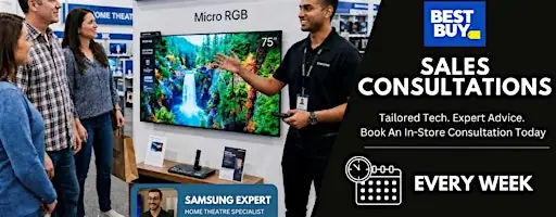 Winnipeg - Samsung Home Theatre Appointment Based Sales Consultations à Best Buy