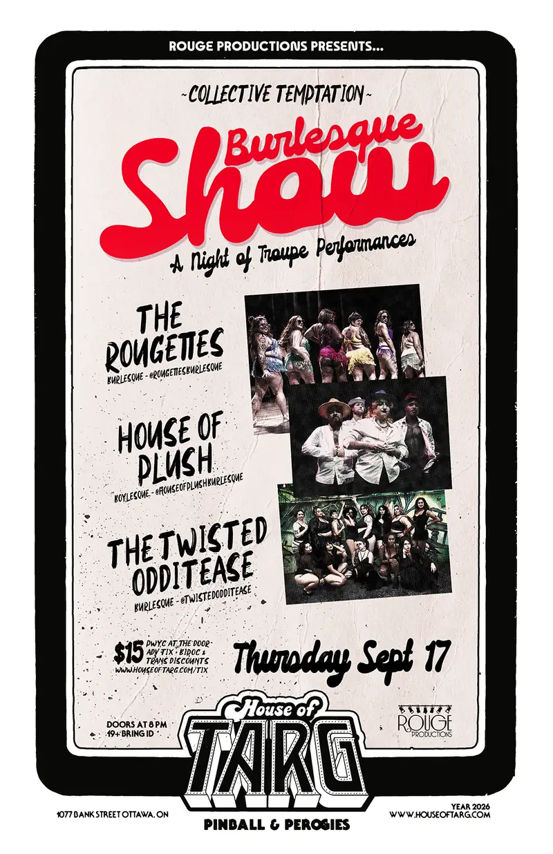 Collective Temptation Burlesque: w The Rougettes