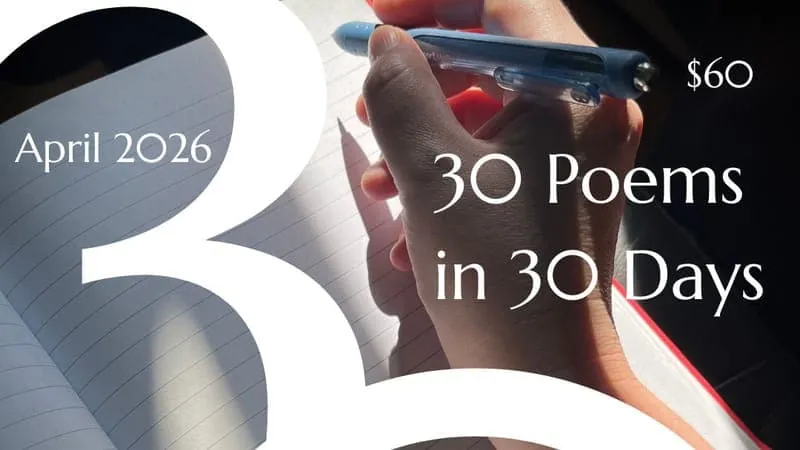 30 Poems in 30 Days w/Julie Bull at 30 Poems in 30 Days